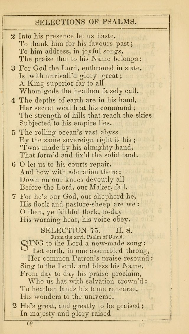 The Lecture-Room Hymn-Book: containing the psalms and hymns of the book of common prayer, together with a choice selection of additional hymns, and an appendix of chants and tunes... page 80