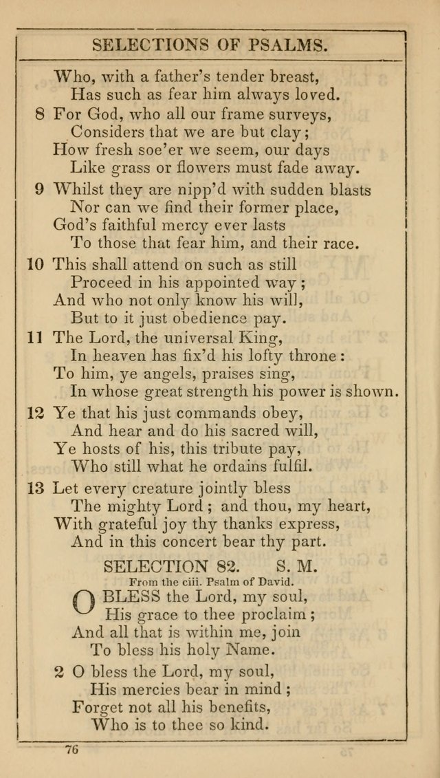 The Lecture-Room Hymn-Book: containing the psalms and hymns of the book of common prayer, together with a choice selection of additional hymns, and an appendix of chants and tunes... page 87