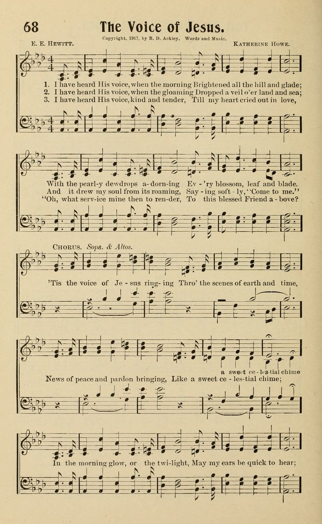 Life and Service Hymns page 69