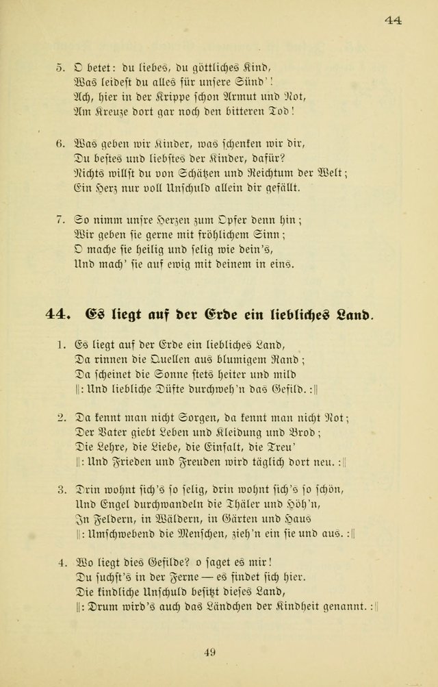 Liederkranz für Sonntags-Schulen und Jugend-Vereine page 68