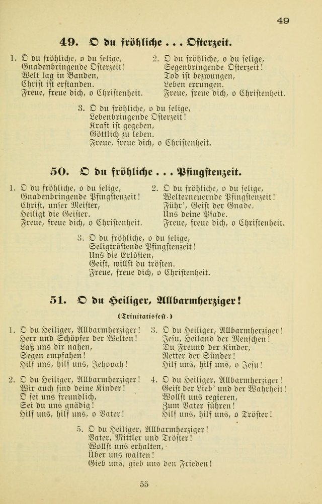 Liederkranz für Sonntags-Schulen und Jugend-Vereine page 74