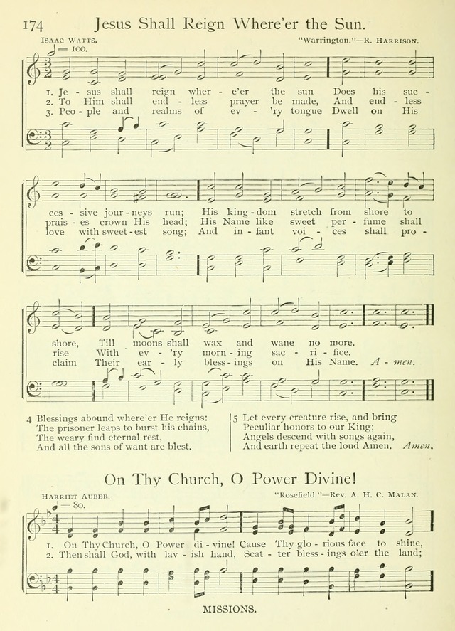 Life-Time Hymns: a collection of old and new hymns of the Christian Church page 182