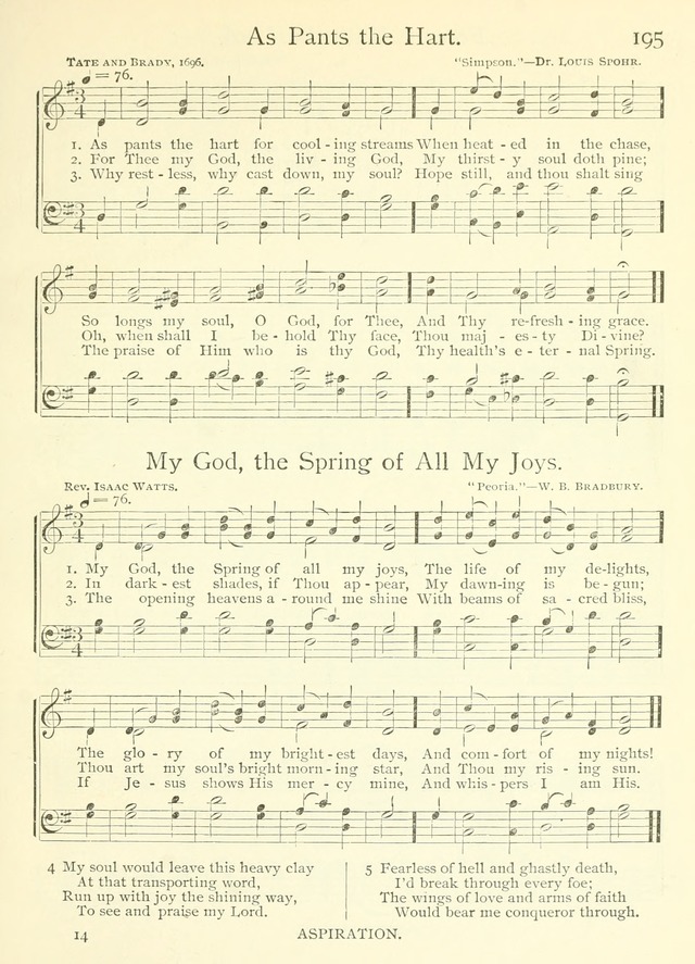 Life-Time Hymns: a collection of old and new hymns of the Christian Church page 203