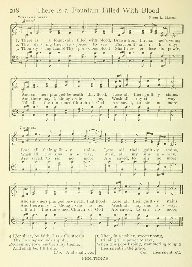 Life-Time Hymns: a collection of old and new hymns of the Christian Church page 226