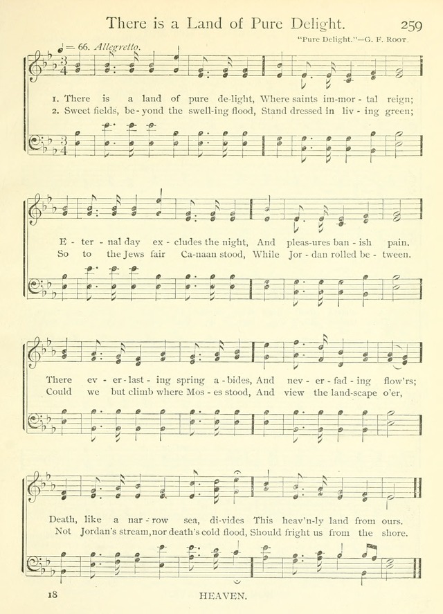 Life-Time Hymns: a collection of old and new hymns of the Christian Church page 267