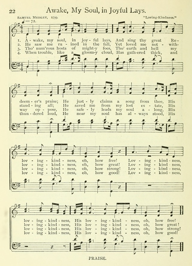 Life-Time Hymns: a collection of old and new hymns of the Christian Church page 30