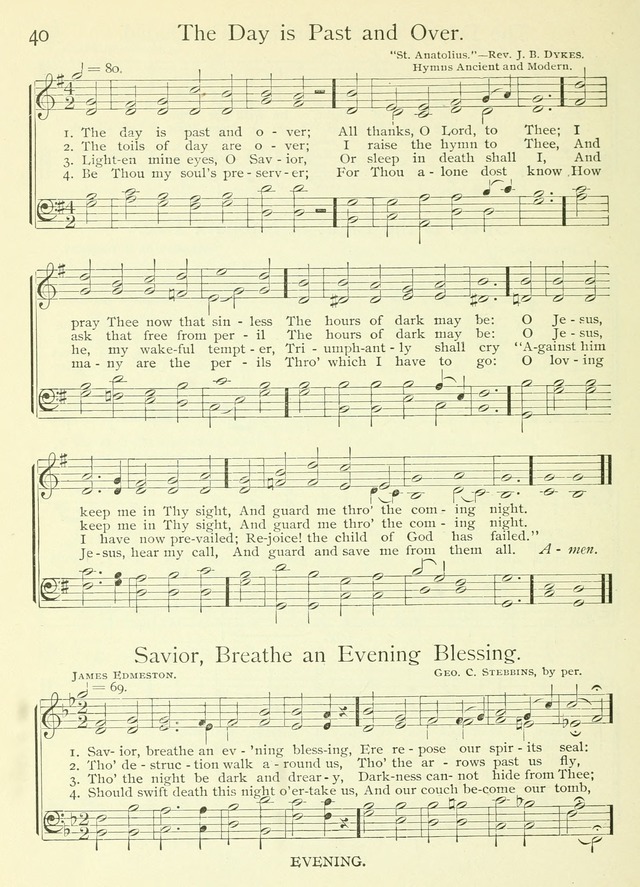 Life-Time Hymns: a collection of old and new hymns of the Christian Church page 48