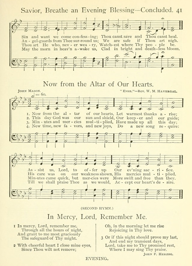 Life-Time Hymns: a collection of old and new hymns of the Christian Church page 49