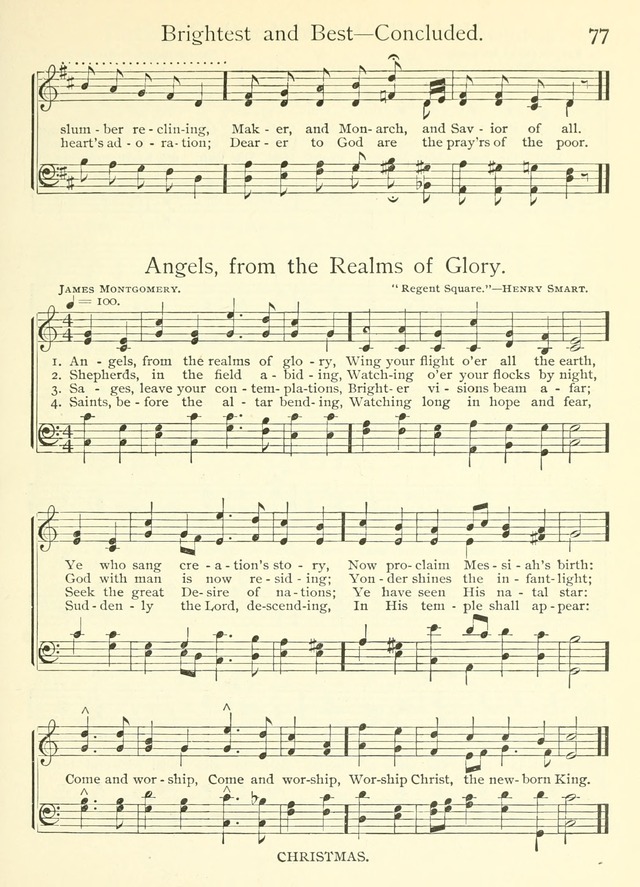 Life-Time Hymns: a collection of old and new hymns of the Christian Church page 85