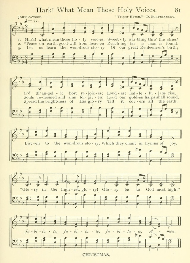 Life-Time Hymns: a collection of old and new hymns of the Christian Church page 89
