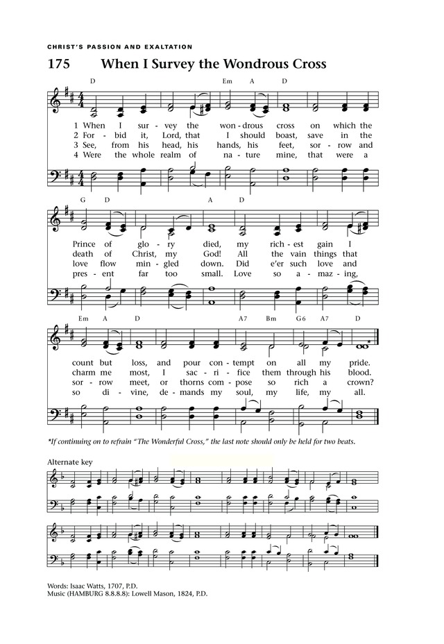 Lift Up Your Hearts: psalms, hymns, and spiritual songs page 196