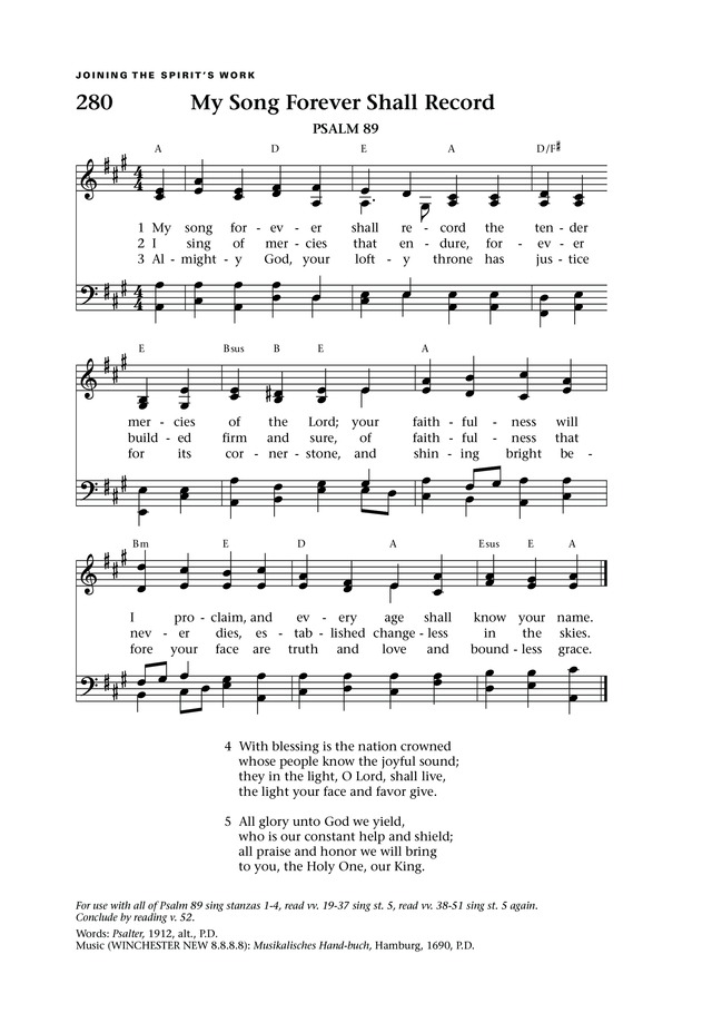 Lift Up Your Hearts: psalms, hymns, and spiritual songs page 304