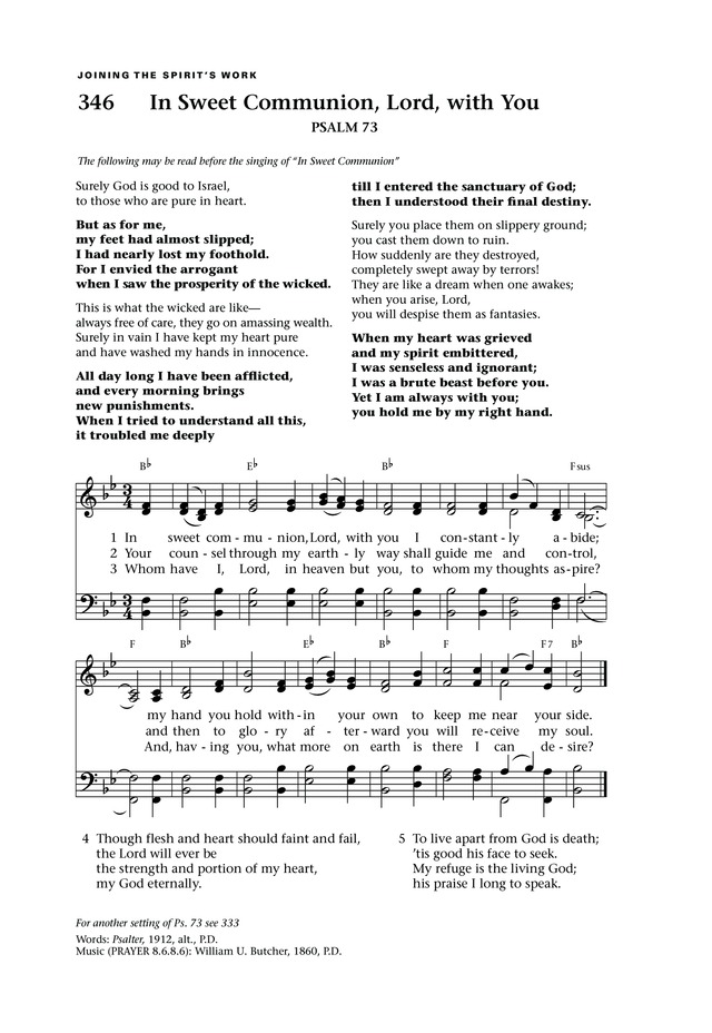 Lift Up Your Hearts: psalms, hymns, and spiritual songs page 376