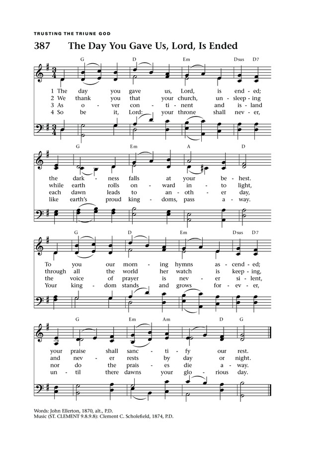 Lift Up Your Hearts: psalms, hymns, and spiritual songs page 420