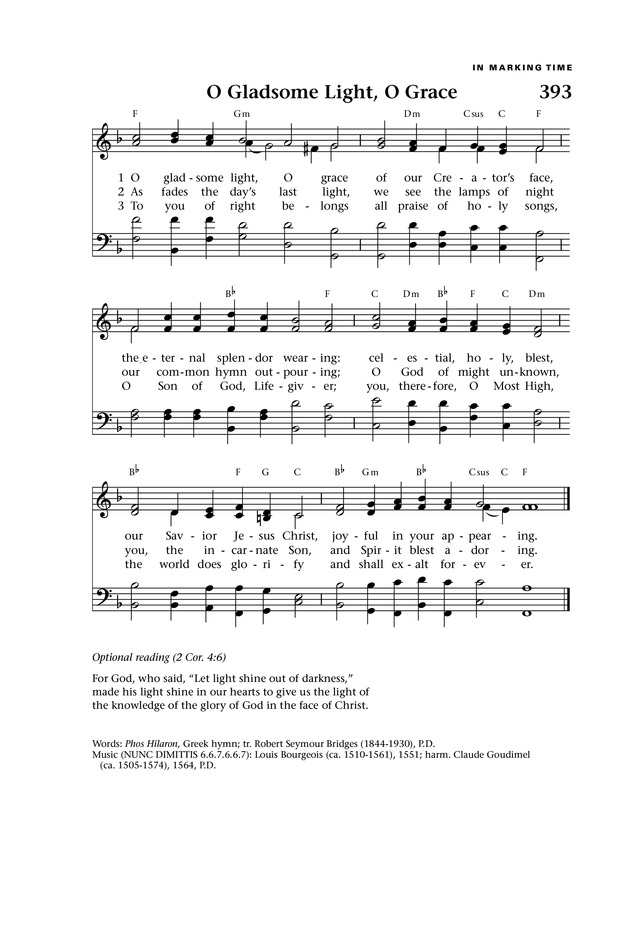 Lift Up Your Hearts: psalms, hymns, and spiritual songs page 427