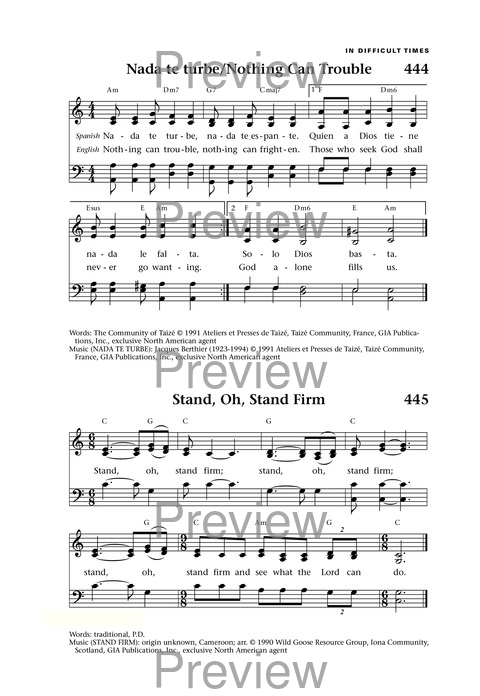 Lift Up Your Hearts: psalms, hymns, and spiritual songs page 482