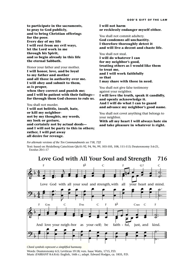 Lift Up Your Hearts: psalms, hymns, and spiritual songs page 790