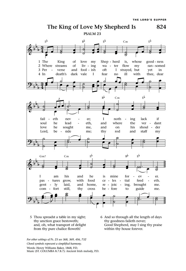 Lift Up Your Hearts: psalms, hymns, and spiritual songs page 900