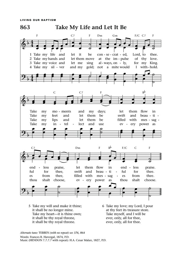 Lift Up Your Hearts: psalms, hymns, and spiritual songs page 937