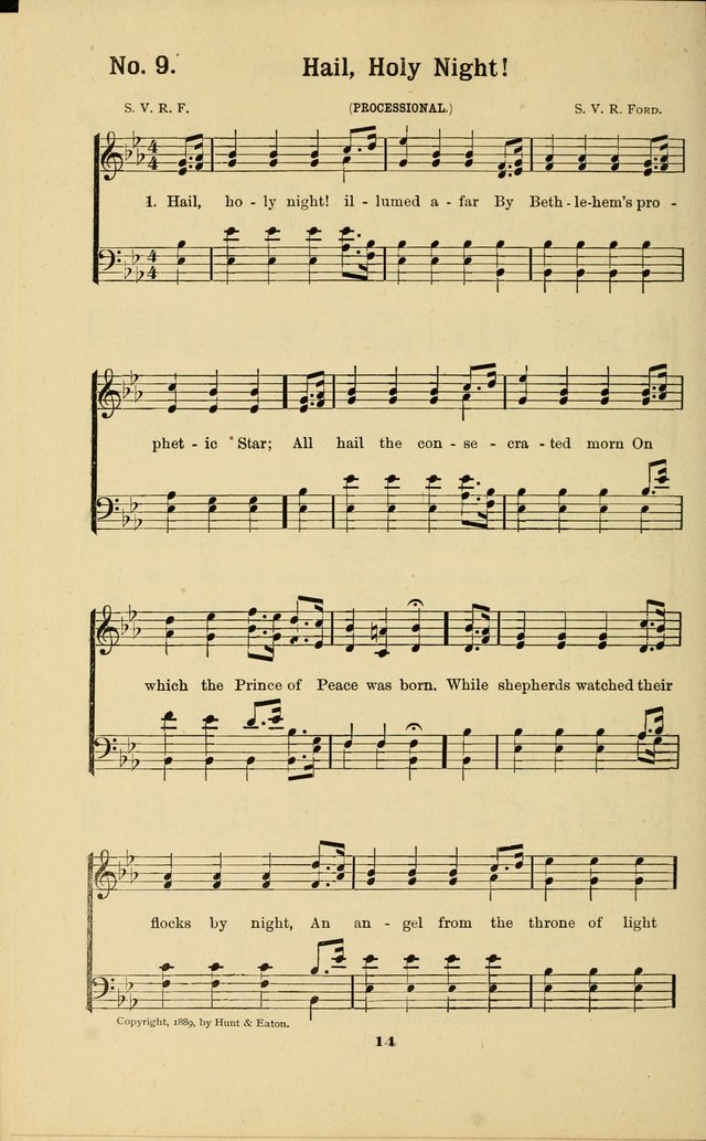 Melodies for Little People: containing also one hundred recitations for Sunday-schools, anniversary occasions, concerts, entertainments, and sociables, with songs adapted... page 14
