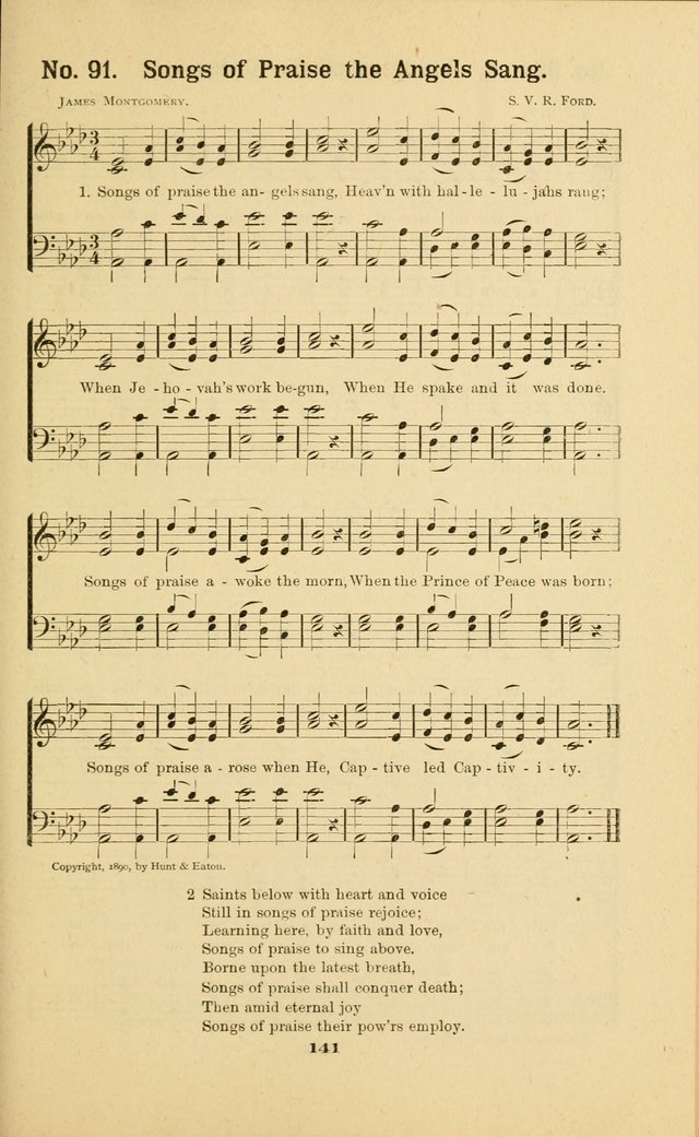 Melodies for Little People: containing also one hundred recitations for Sunday-schools, anniversary occasions, concerts, entertainments, and sociables, with songs adapted... page 141