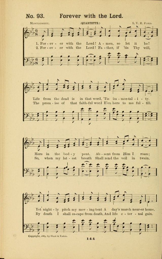 Melodies for Little People: containing also one hundred recitations for Sunday-schools, anniversary occasions, concerts, entertainments, and sociables, with songs adapted... page 144