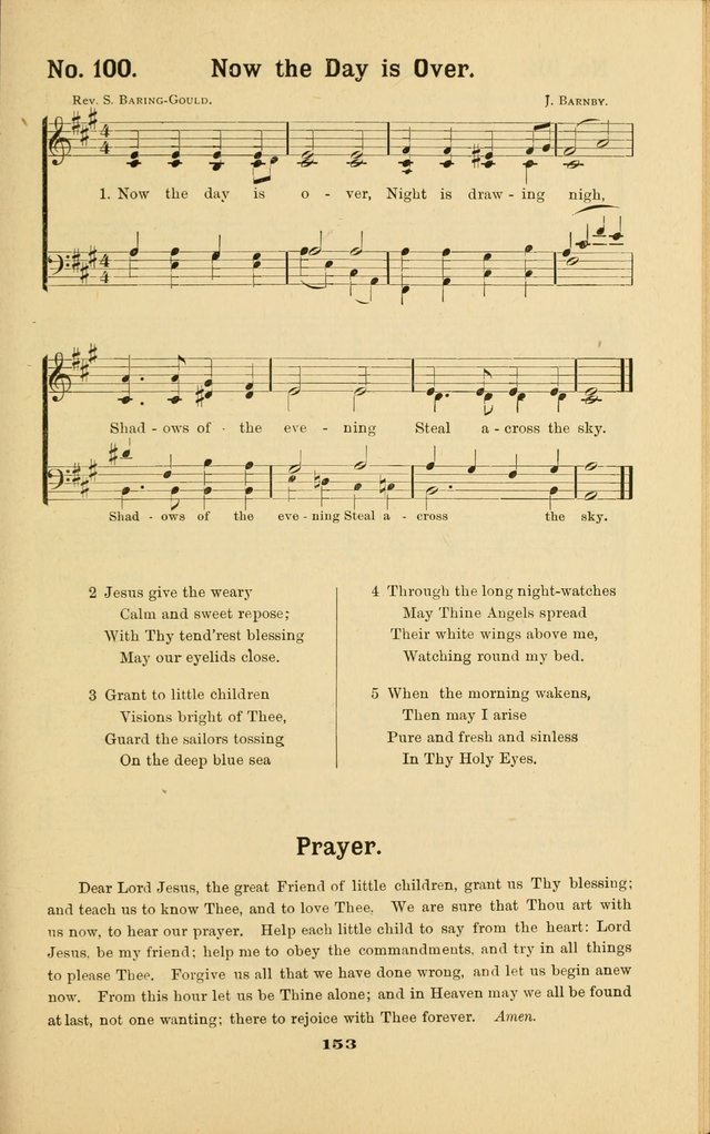 Melodies for Little People: containing also one hundred recitations for Sunday-schools, anniversary occasions, concerts, entertainments, and sociables, with songs adapted... page 153