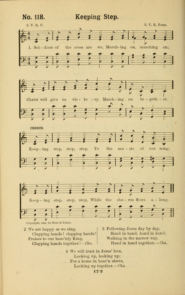 Melodies for Little People: containing also one hundred recitations for Sunday-schools, anniversary occasions, concerts, entertainments, and sociables, with songs adapted... page 172