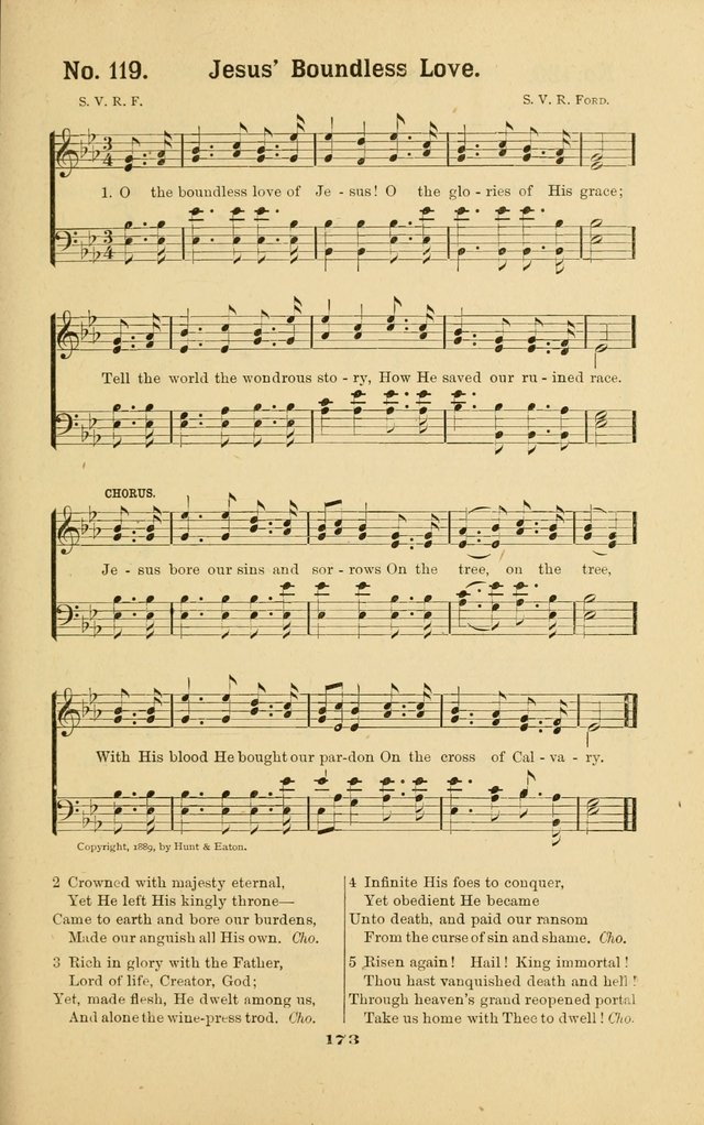 Melodies for Little People: containing also one hundred recitations for Sunday-schools, anniversary occasions, concerts, entertainments, and sociables, with songs adapted... page 173