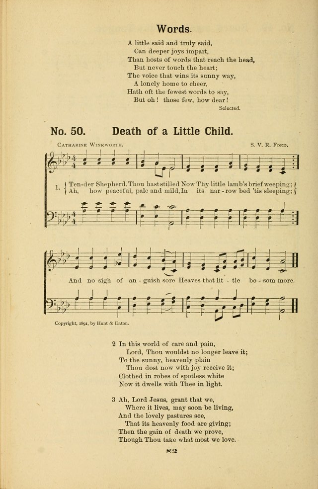 Melodies for Little People: containing also one hundred recitations for Sunday-schools, anniversary occasions, concerts, entertainments, and sociables, with songs adapted... page 82