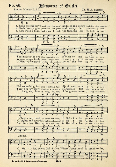 The Male Chorus No. 1: for use in gospel meetings, Christian associations and other religious services page 48