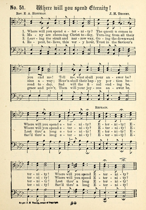 The Male Chorus No. 1: for use in gospel meetings, Christian associations and other religious services page 53