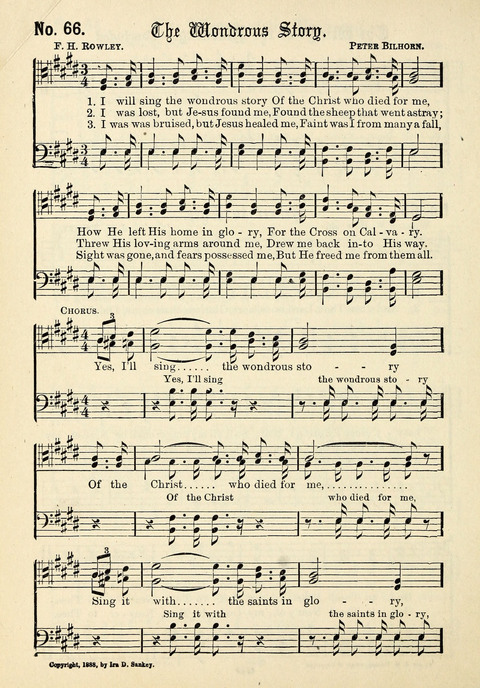 The Male Chorus No. 1: for use in gospel meetings, Christian associations and other religious services page 68