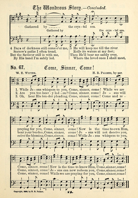 The Male Chorus No. 1: for use in gospel meetings, Christian associations and other religious services page 69