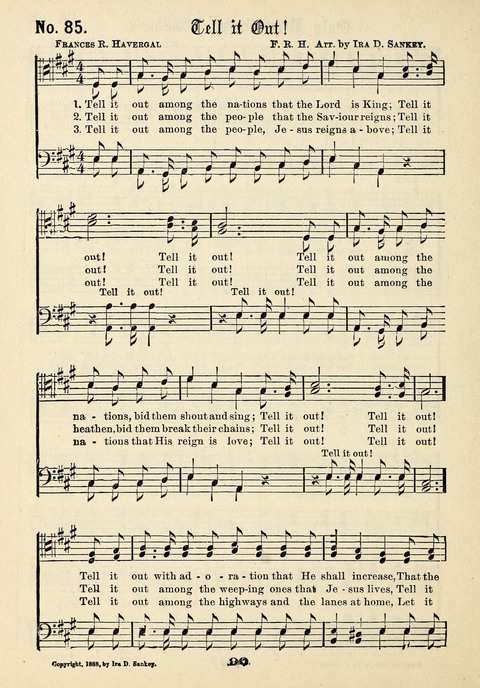 The Male Chorus No. 1: for use in gospel meetings, Christian associations and other religious services page 88