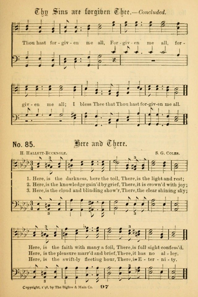 Male Chorus No. 2: for use in Christian associations, gospel meetings, and other religious services page 102