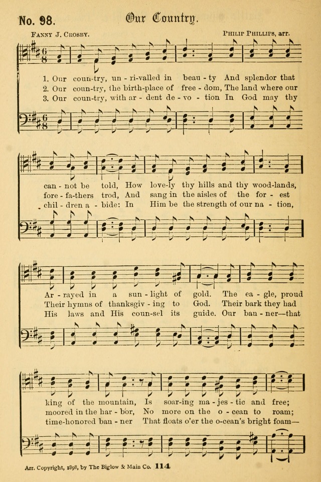 Male Chorus No. 2: for use in Christian associations, gospel meetings, and other religious services page 119