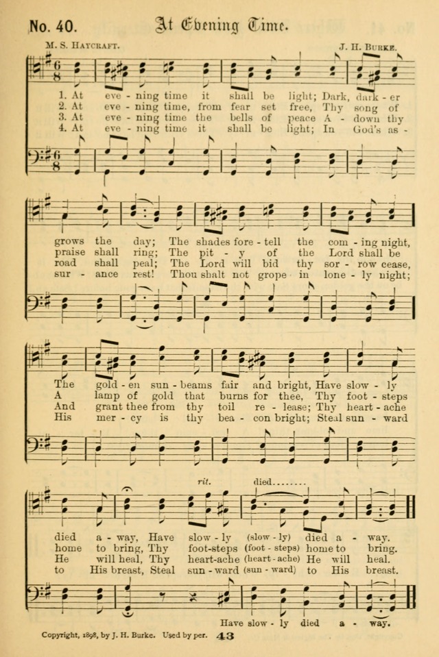 Male Chorus No. 2: for use in Christian associations, gospel meetings, and other religious services page 48