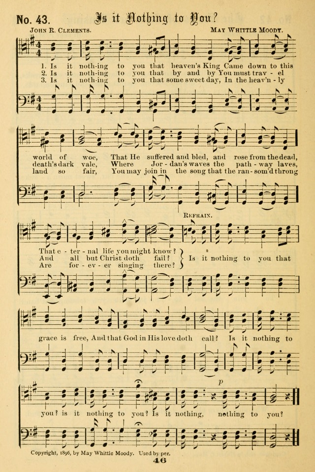 Male Chorus No. 2: for use in Christian associations, gospel meetings, and other religious services page 51