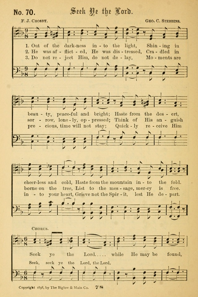 Male Chorus No. 2: for use in Christian associations, gospel meetings, and other religious services page 83