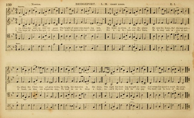 The Mozart Collection of Sacred Music: containing melodies, chorals, anthems and chants, harmonized in four parts; together with the celebrated Christus and Miserere by ZIngarelli page 130