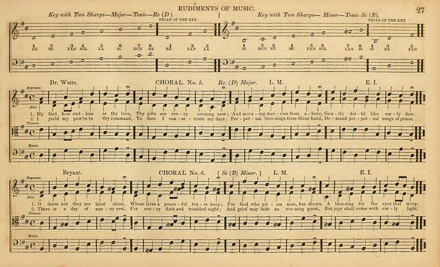The Mozart Collection of Sacred Music: containing melodies, chorals, anthems and chants, harmonized in four parts; together with the celebrated Christus and Miserere by ZIngarelli page 27
