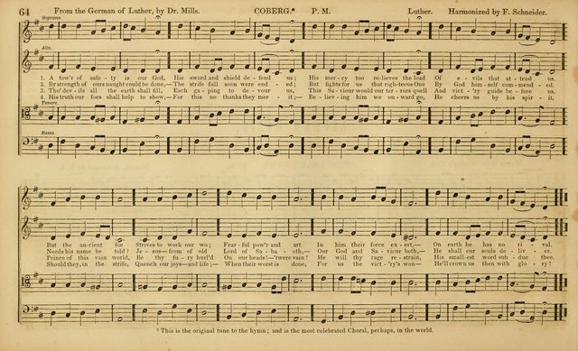 The Mozart Collection of Sacred Music: containing melodies, chorals, anthems and chants, harmonized in four parts; together with the celebrated Christus and Miserere by ZIngarelli page 64