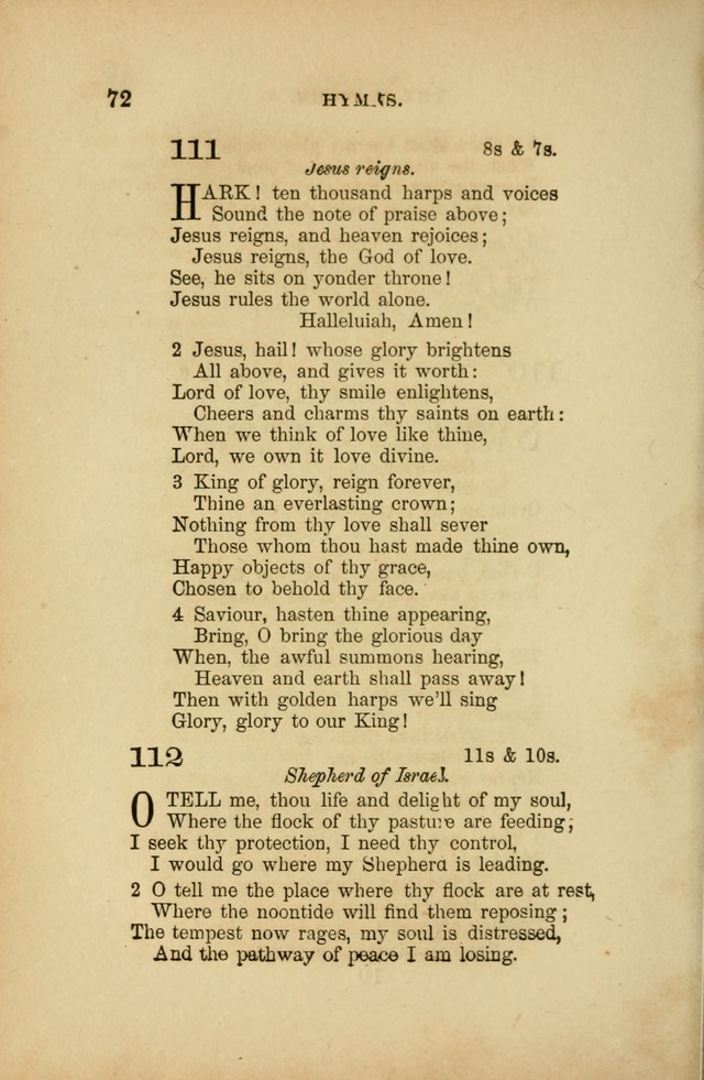 A Manual of Devotion and Hymns for the House of Refuge, City of New York page 146