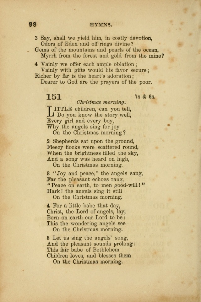 A Manual of Devotion and Hymns for the House of Refuge, City of New York page 174