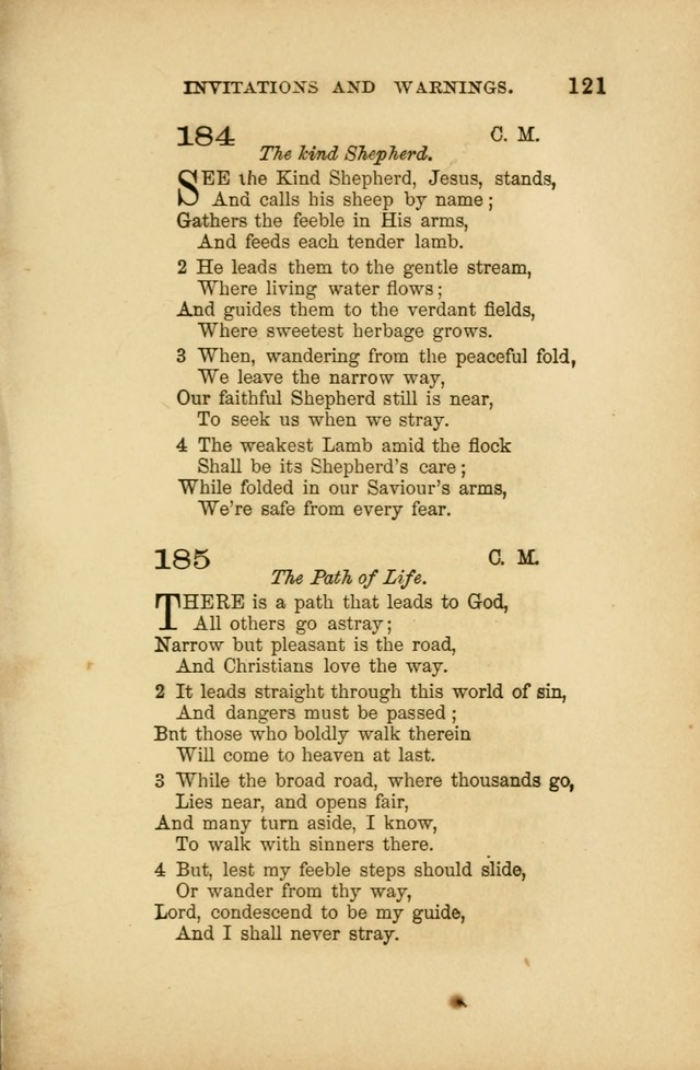 A Manual of Devotion and Hymns for the House of Refuge, City of New York page 197