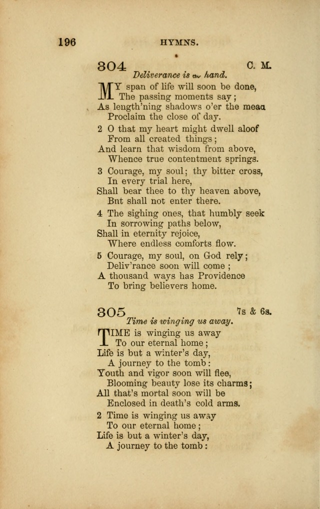 A Manual of Devotion and Hymns for the House of Refuge, City of New York page 274