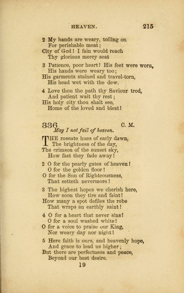A Manual of Devotion and Hymns for the House of Refuge, City of New York page 293