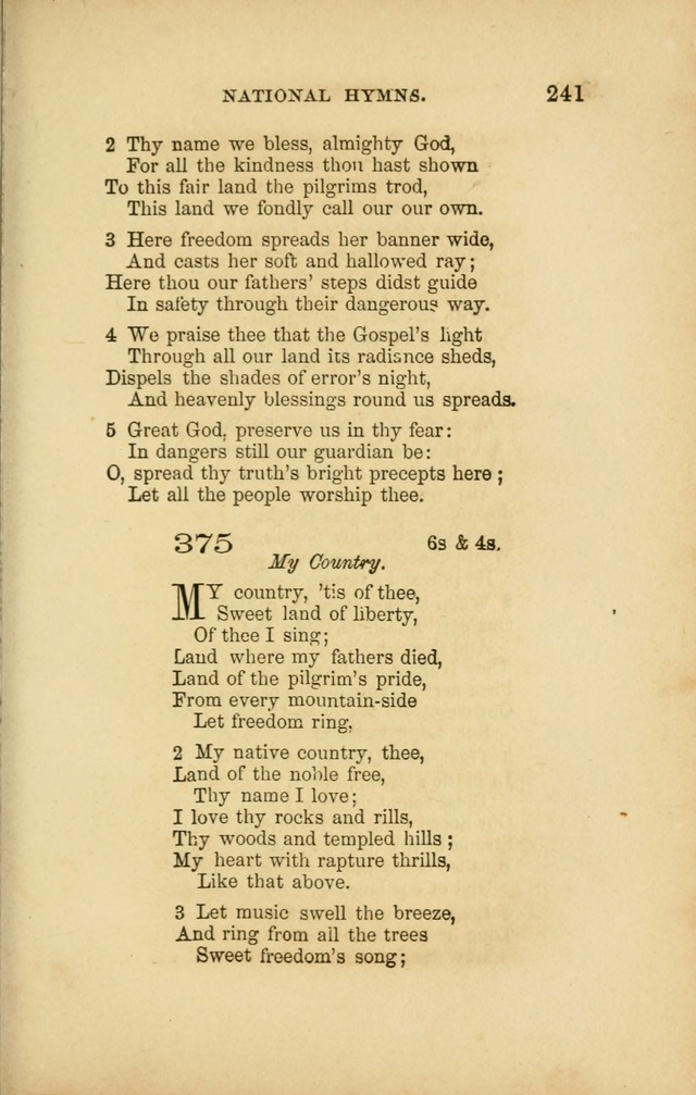 A Manual of Devotion and Hymns for the House of Refuge, City of New York page 319