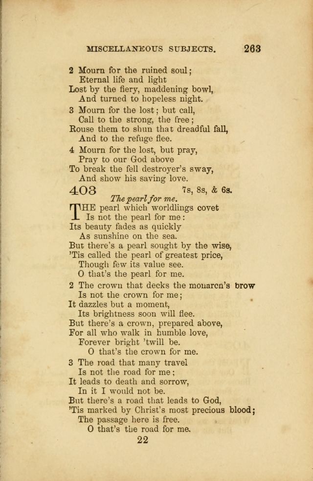 A Manual of Devotion and Hymns for the House of Refuge, City of New York page 341